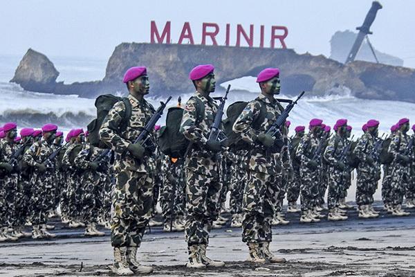 15 November 2022 HUT Ke-77 Korps Marinir, Pasukan Baret Ungu yang Ditakuti Belanda