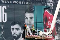 MU Hapus Poster Cristiano Ronaldo di Old Trafford