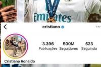 Ronaldo Orang Pertama yang Mencapai 500 Juta Pengikut di Instagram