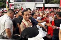 Hening Cipta Jokowi dan Relawan Untuk Korban Gempa Cianjur
