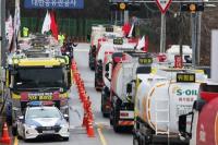 Pemogokan Sopir Truk Korea Selatan Gagal Capai Kesepakatan dengan Pemerintah