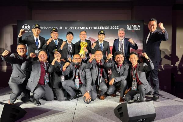 UD Trucks Indonesia Tutup Tahun dengan Kemenangan di Gemba Challenge 2022