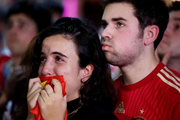 Spanyol Berkabung saat Warga Maroko Bergembira atas Kejutan Piala Dunia