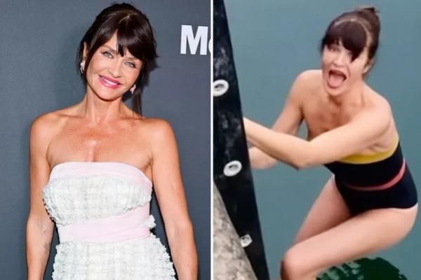 Rayakan Ulang Tahun Ke-54, Supermodel Helena Christensen Nyebur ke Sungai