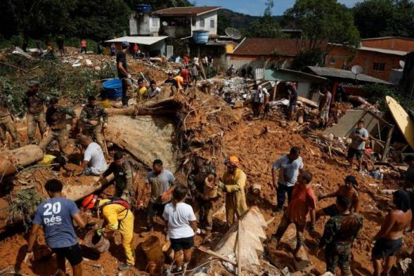 Banjir dan Longsor di Brasil Tewaskan 46 Orang, Diperkirakan Hujan Lagi