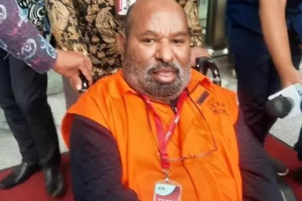 Eksepsi Lukas Enembe Ditolak Hakim, Sidang Dilanjutkan