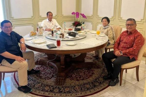 Bertemu Tiga Jam, Jokowi-Megawati Singgung Soal Pemilu 2024