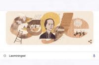 Google Doodle Hari Ini, Lasminingrat, Sang Pemula yang Bangun Sekolah untuk Perempuan. (FOTO: SCREENSHOOT GOOGLE)