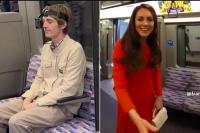 Pengalaman tak Terlupakan Rakyat Inggris Bertemu Kate Middleton dan Pangeran William di Kereta Api