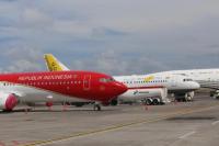 Sembilan Pesawat Delegasi KTT ASEAN Parkir di Bandara Bali
