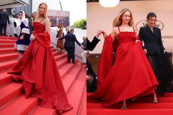 Langgar Aturan Festival Film Cannes, Jennifer Lawrence Pakai Sandal Jepit
