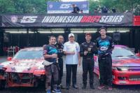 Ketua Umum Ikatan Motor Indonesia (IMI) Bambang Soesatyo (Bamsoet) menghadiri Indonesian Drift Series 2023 seri pertama di J99maxx Drift Circuit, Tangerang, Sabtu (27/5/23).