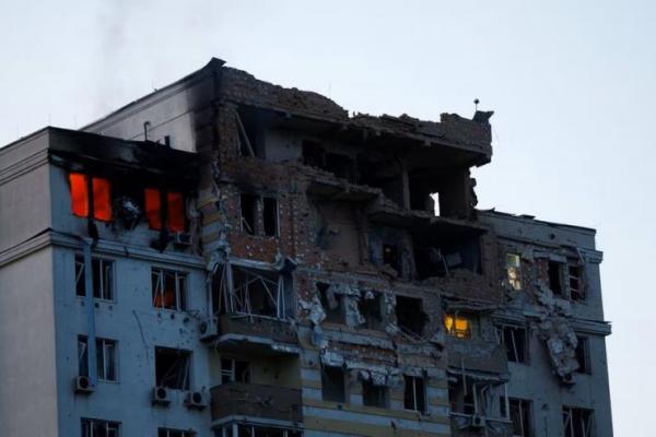 Satu Tewas dalam Gelombang Baru Serangan Rusia di Ukraina