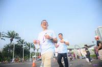 Jelang Sidang ke-44 AIPA, BKSAP Kick-Off Launching Fun Run And Ride