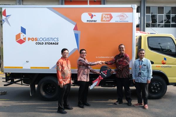 KTB Serahkan Demo Truk ke PT Pos Logistik