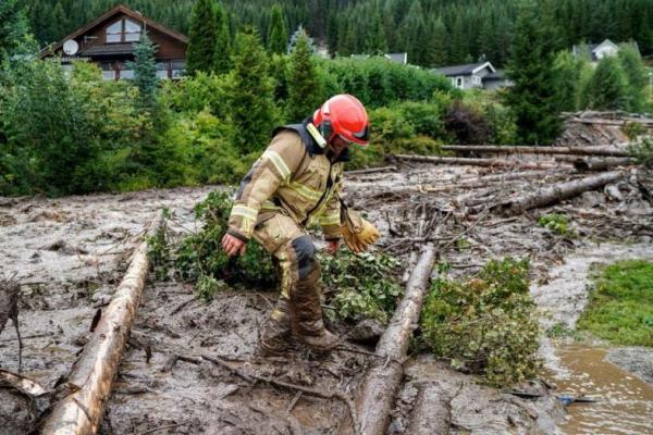 Banjir Terparah dalam 50 Tahun, Norwegia Evakuasi Ribuan Warga