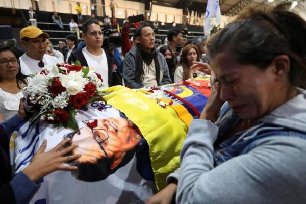 Calon Legislatif Tertembak saat Pemakaman Capres Ekuador yang Terbunuh