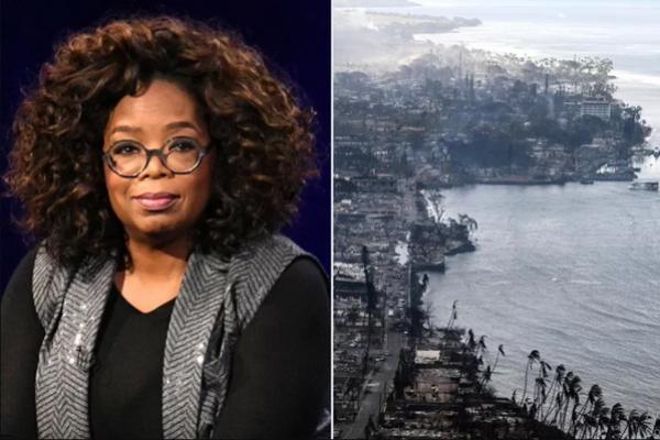 Kebakaran Hutan di Maui, Oprah Winfrey Janji Beri Sumbangan Besar untuk Pembangunan