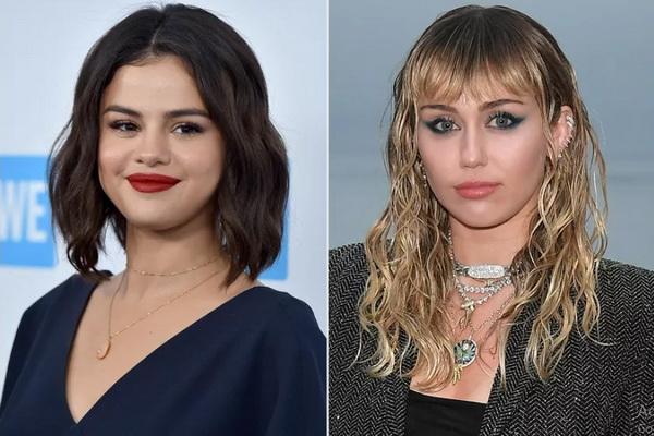 Bakal Rilis Single di Waktu yang Sama, Miley Cyrus dan Selena Gomez Berbagi Instagram Story Lucu