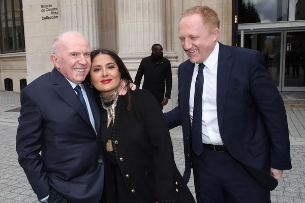 Salma Hayek Rayakan Ulang Tahun Ke-87 Ayah Mertuanya, Orang Terkaya di Dunia Francois Pinault