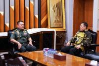 Ketua MPR dan Kasad TNI Bertemu, Bahas Pemilu 2024