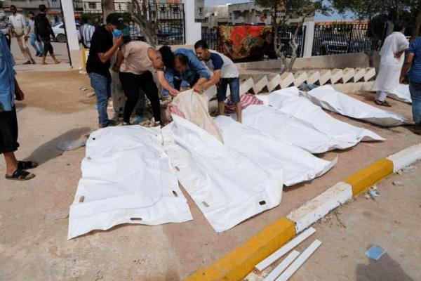 Gelombang Laut Menyapu Mayat ke Darat, Korban Badai di Libya Bertambah