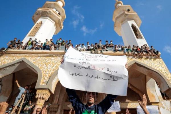 Korban Banjir Libya Protes dan Bakar Rumah Pejabat, Tuntut Mereka Bertanggungjawab