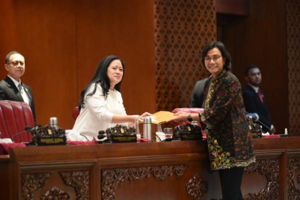 Sidang Paripurna DPR Sahkan RUU APBN 2024 Jadi Undang-Undang