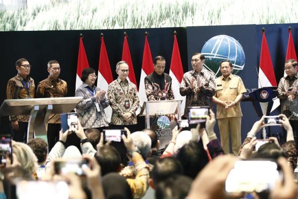 Presiden Jokowi Resmikan Bursa Karbon Indonesia