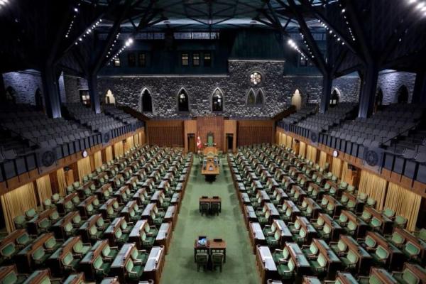 Pemandangan House of Commons sementara di Blok Barat sebelum dimulainya sidang harian di Parliament Hill di Ottawa, Ontario, Kanada, 28 Januari 2019. Foto: Reuters 