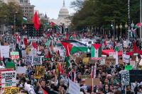 Kecam Joe Biden, Puluhan Ribu Orang di AS Dukung Gencatan Senjata di Gaza