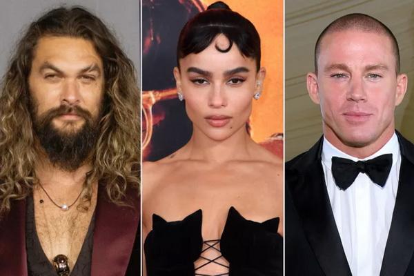 Jason Momoa Senang dengan Kabar Pertunangan Putri Tirinya Zoe Kravitz dan Channing Tatum