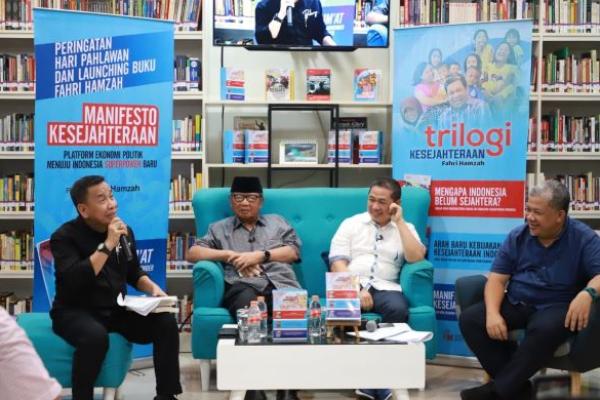 Luncurkan Tiga Buku, Fahri: Salah Cara Mengukur Kesejahteraan di Indonesia