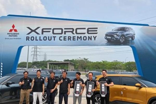 Mitsubishi Xforce Siap Diekspor ke 40 Negara Mulai Februari 2024