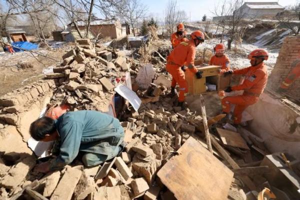 Suhu di Bawah Nol Derajat Bahayakan Korban Gempa China yang Masih Terjebak