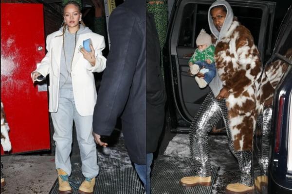 Rihanna, A$AP Rocky, dan Dua Putranya Tamasya Keluarga ke Aspen