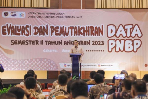 PNBP Ditjen Hubla Tahun 2023 Tembus Rp4,964 Triliun