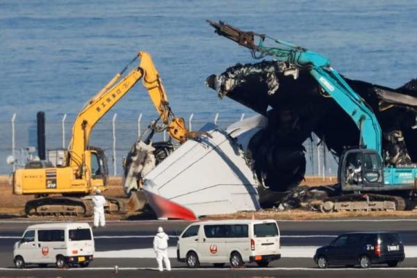 AS Beri Bantuan Pembacaan Perekam kepada Jepang usai Tabrakan Pesawat