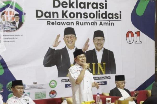 Pasangan Anies-Muhaimin Dapat Dukungan dari Relawan Rumah AMIN