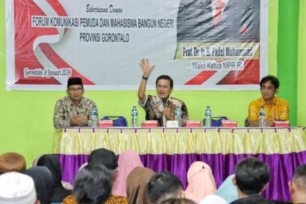 Fadel Muhammad Serap Aspirasi Warga di Gorontalo