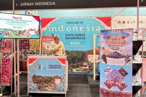 Airnav Indonesia Promosikan Produk UMKM di Travel Fair Belanda