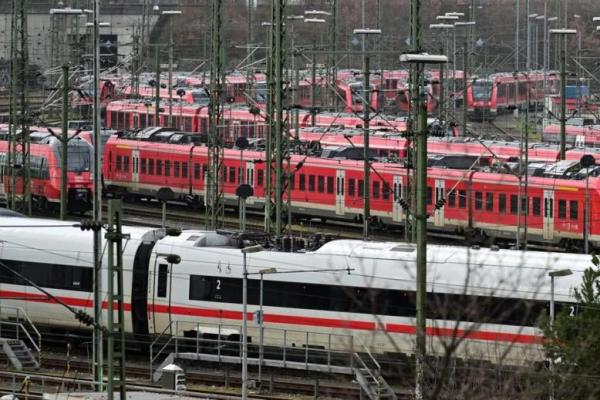 Pekerja Kereta Api Jerman Tingkatkan Tekanan dengan Mogok Kerja Terlama