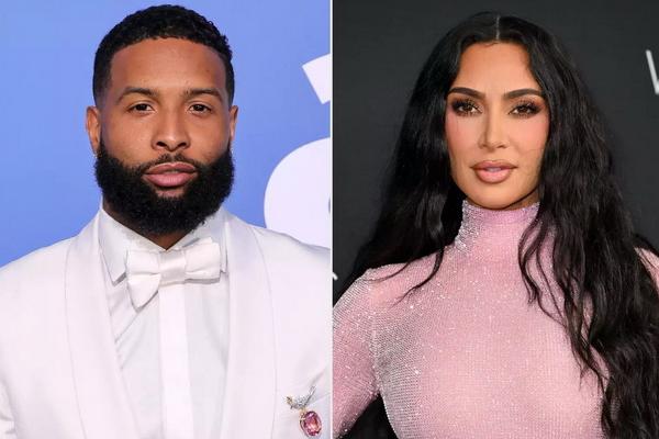 Kim Kardashian dan Odell Beckham Jr. `Bersenang-senang` di Pesta Super Bowl 2024