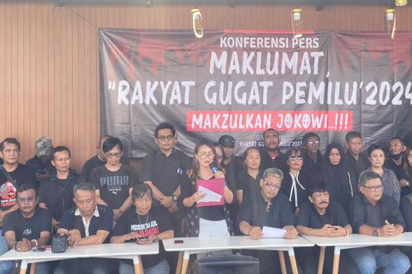 Maklumat Rakyat Gugat Pemilu 2024 Tegas Tolak Kecurangan